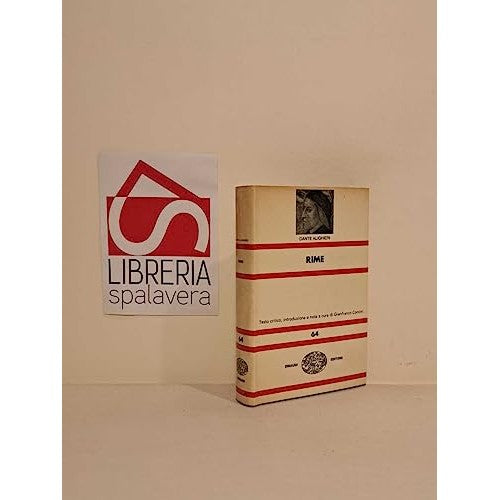 Libro - Rime A cura di Gianfranco Contini - Alighieri, Dante