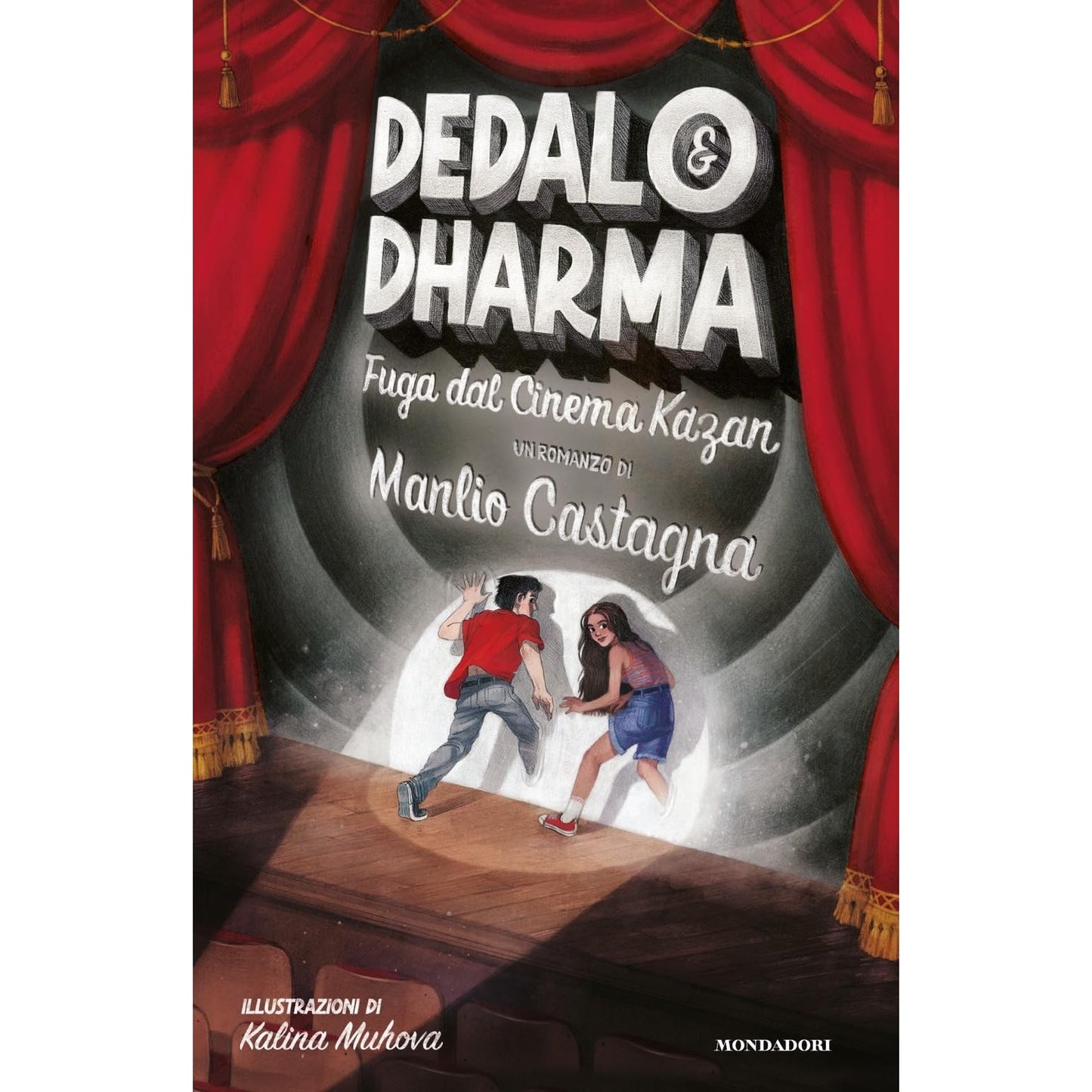 Libro - Dedalo&Dharma Fuga dal cinema Kazan - Castagna, Manlio