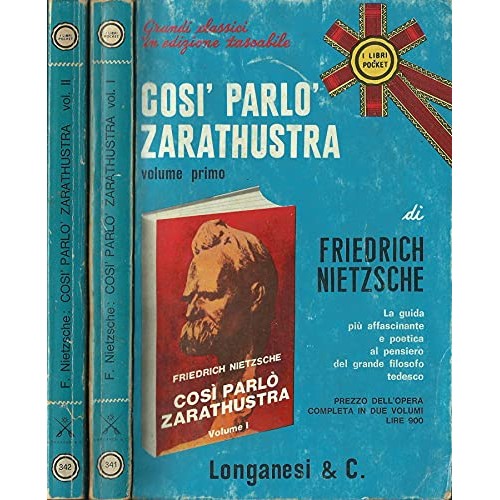 Libro - Longanesi & C Così Parlò Zarathustra