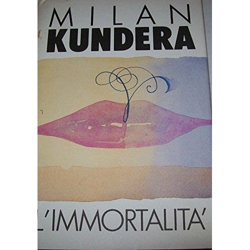 Libro - l'immortalità - Milan, Kundera
