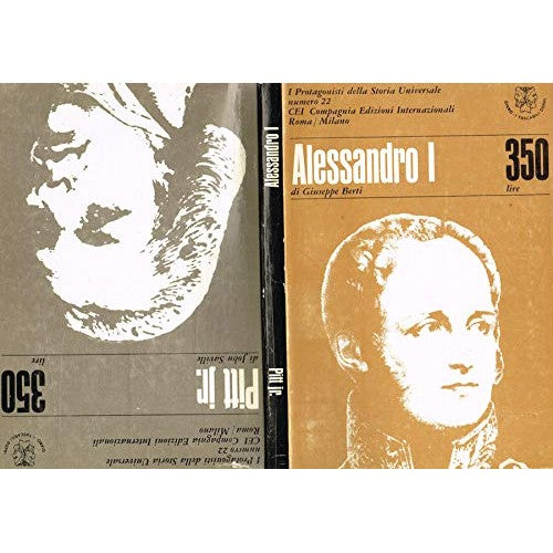 Book - Pitt jr. Alexander I. - John Saville, Giuseppe Berti