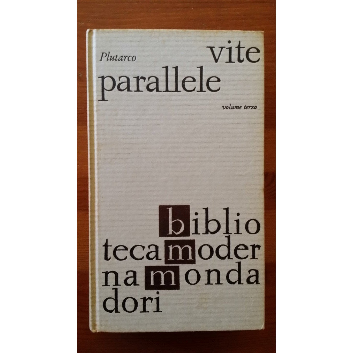Libro - Vite parallele Volume terzo