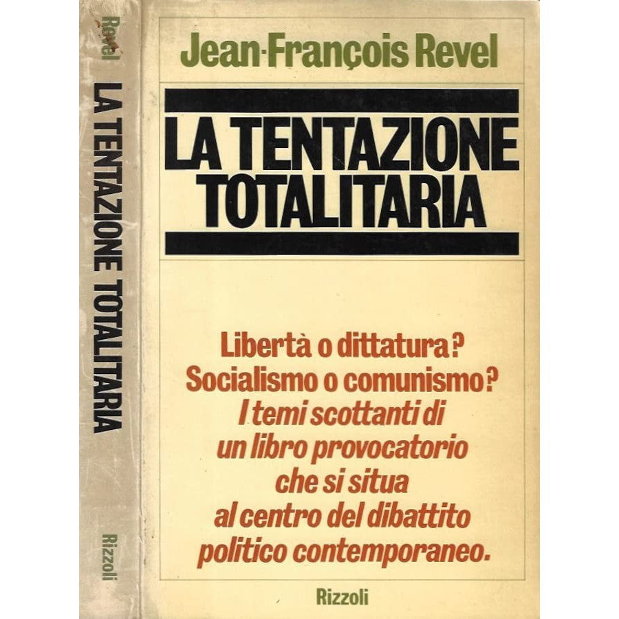 Libro - La tentazione totalitaria - Jean, - Francoise Revel