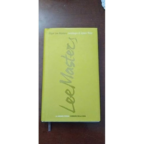 Libro - Lee Masters: Antologia di Spoon River n - Edgar, Lee Masters