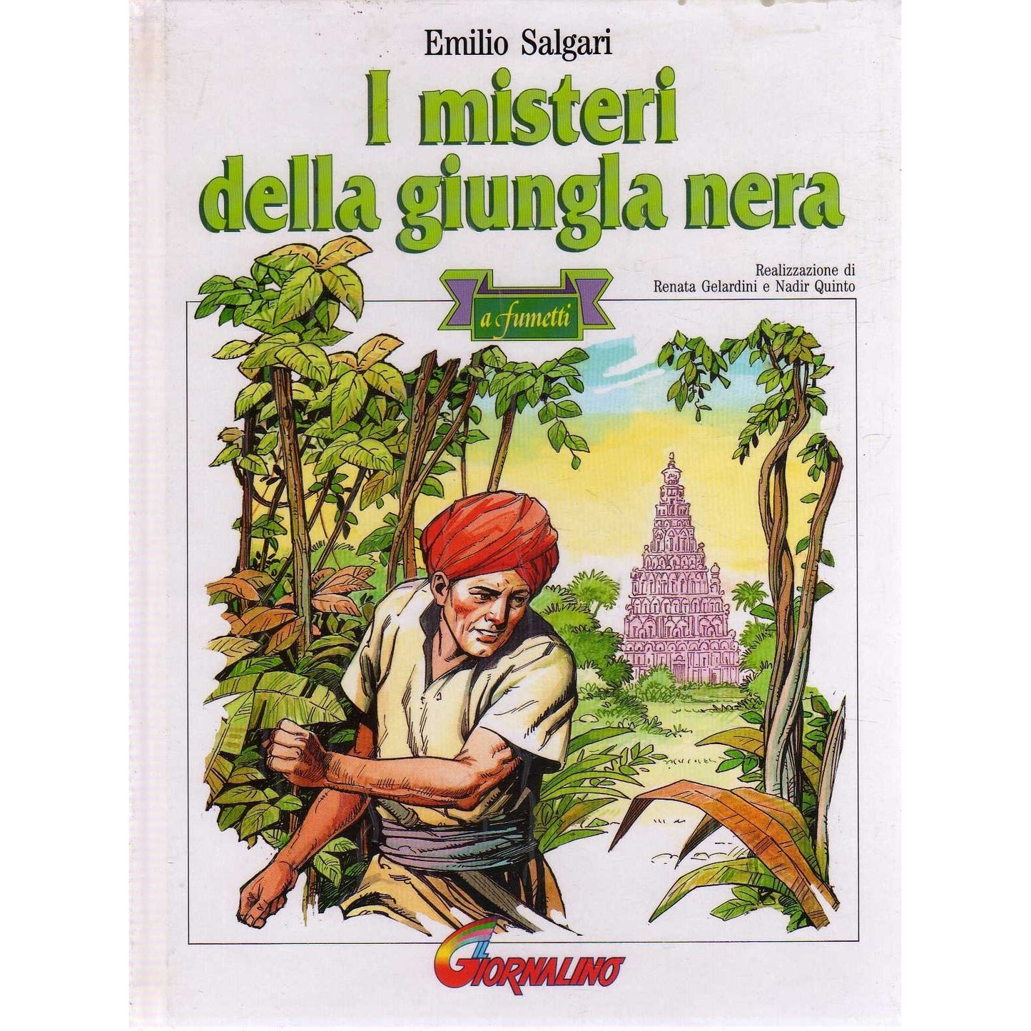 Libro - I misteri della giungla nera - Emilio, Salgari