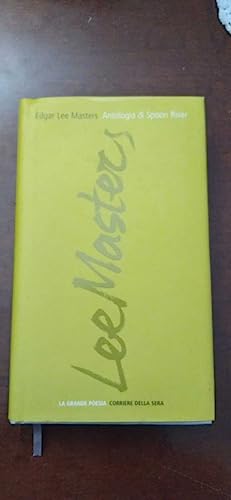 Libro - Lee Masters: Antologia di Spoon River n. 7 Corriere - Edgar Lee Masters