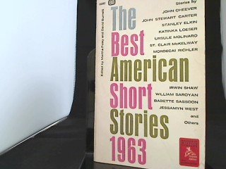 Book - The Best American Short Stories 1963 - Martha & Burnett, David Foley
