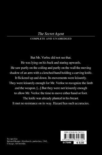 Libro - The secret agent - Conrad, Joseph