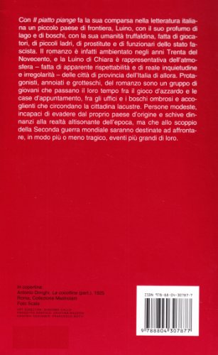 Book - The plate cries - Chiara, Piero