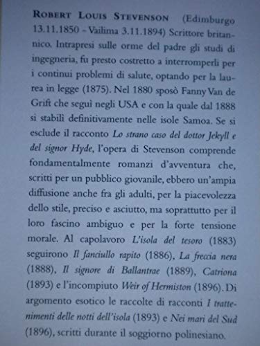 Libro - Lo strano caso del Dottor Jekyll e del signor Hyde - - Robert Louis Stevenson