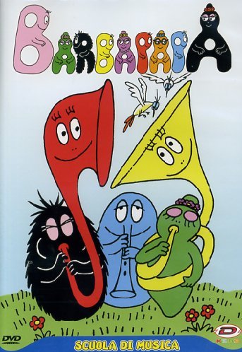 DVD - barbapapa' 07 - music school - animation