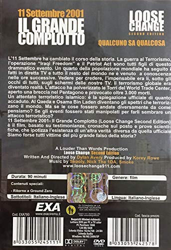 DVD - September 11, 2001 - The Great Conspiracy - Dylan Avery