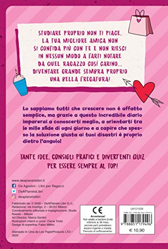 Libro - Il mio diario da teenager con la zip!