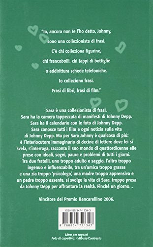 Libro - Caro Johnny Depp. Diario di una teenager pazza d'amo - Roncaglia, Silvia