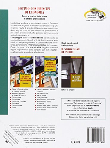Libro - Estimo con principi di economia. Per le Scuole superiori - Franchi, Dino
