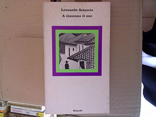 Libro - Sciascia L. - A CIASCUNO IL SUO go1 - Sciascia, Leonardo