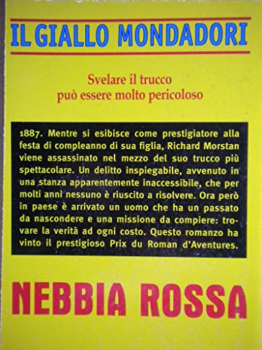 Libro - Nebbia rossa - Halter Paul