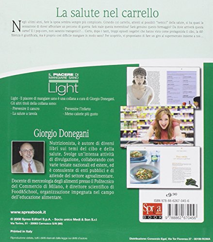 Libro - La salute nel carrello più benessere e meno calorie - Donesani, Giorgio