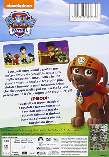 DVD Paw Patrol The Puppies And The Treasure Of The Pirates