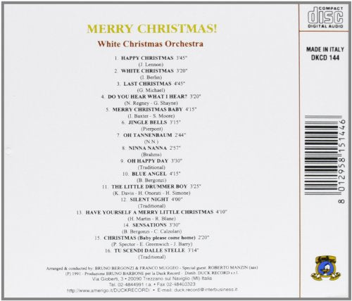 Merry Christmas! White Christmas Orchestra