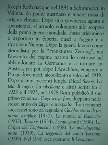 Book - The Capuchin Crypt - Roth Joseph