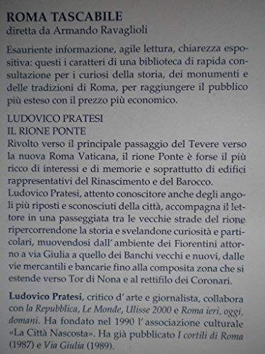 Book - The Ponte district - Pratesi, Ludovico