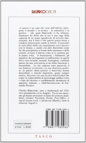 Libro - L'amore è un cane che viene dall'inferno - Bukowski, Charles