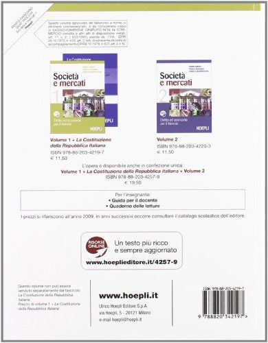 Libro - Società e mercati. Diritto ed economia per il bienni - Amato, M.