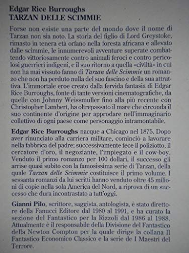 Libro - L- TARZAN DELLE SCIMMIE - BURROUGHS - NEWTON - RAGAZ - Edgar Rice Burroughs