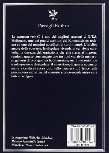 Book - The Countess von C. - Hoffmann, Ernst TA