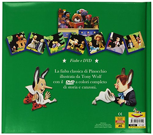 Libro - Pinocchio. Ediz. illustrata. Con DVD - Casalis, Anna