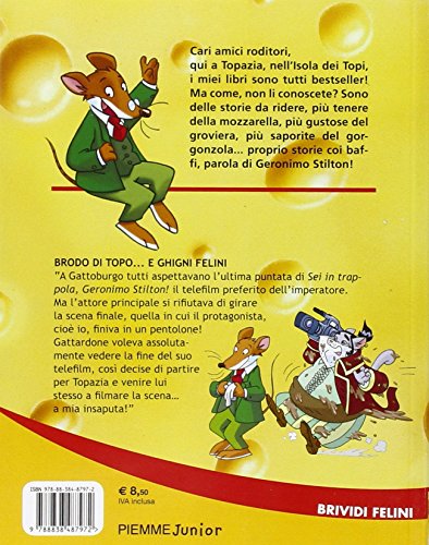 Libro - Brodo di topo... e ghigni felini - Stilton, Geronimo