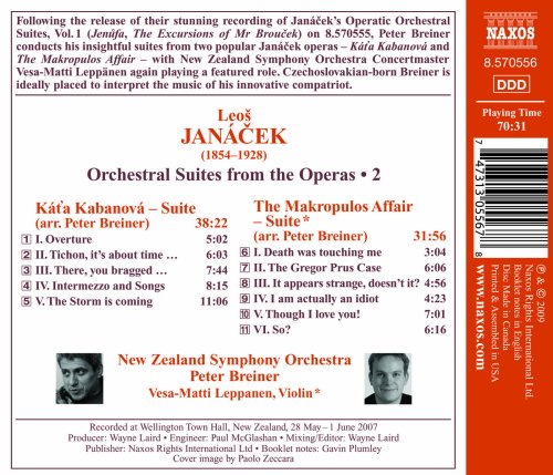 Suites Orchestrali Dalle Opere, Vol