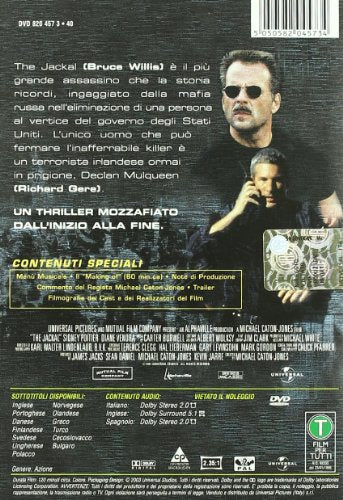 DVD - The jackal - various