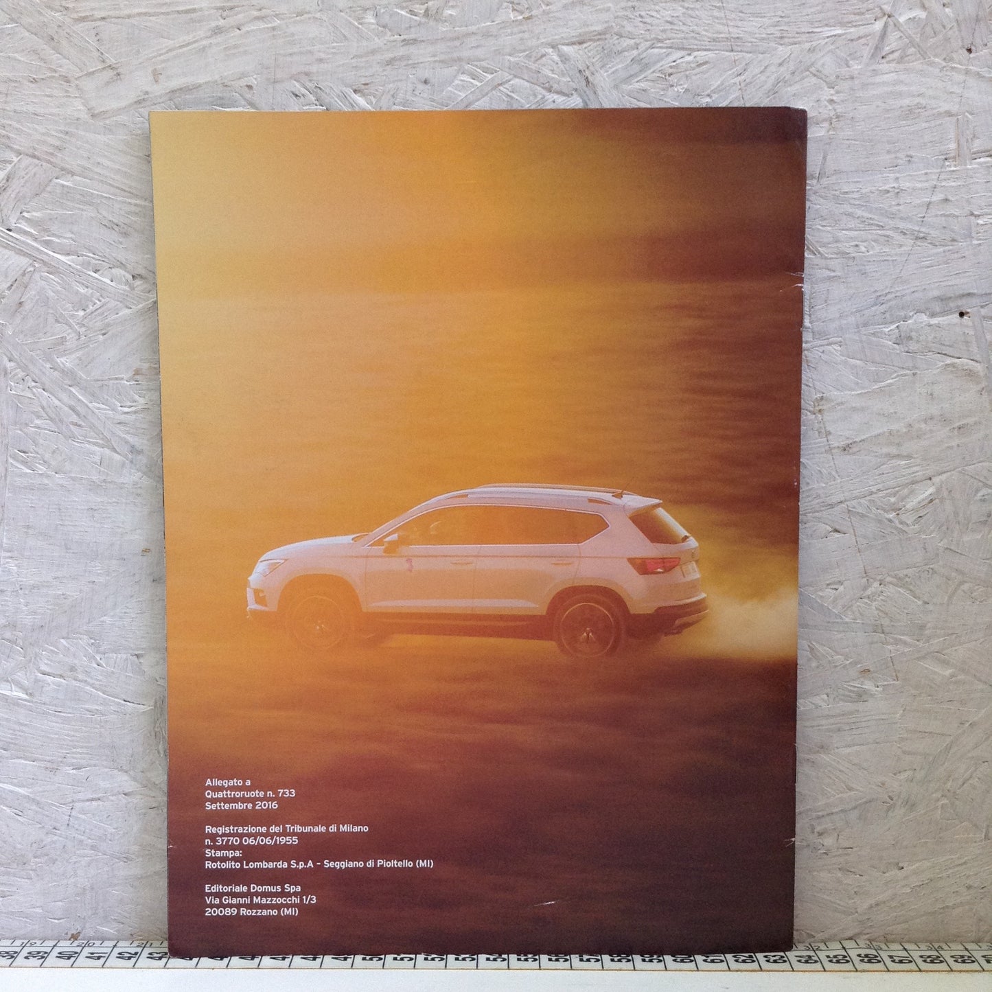Libro - Rivista Quattroruote - Seat Ateca buona la prima - all. 733