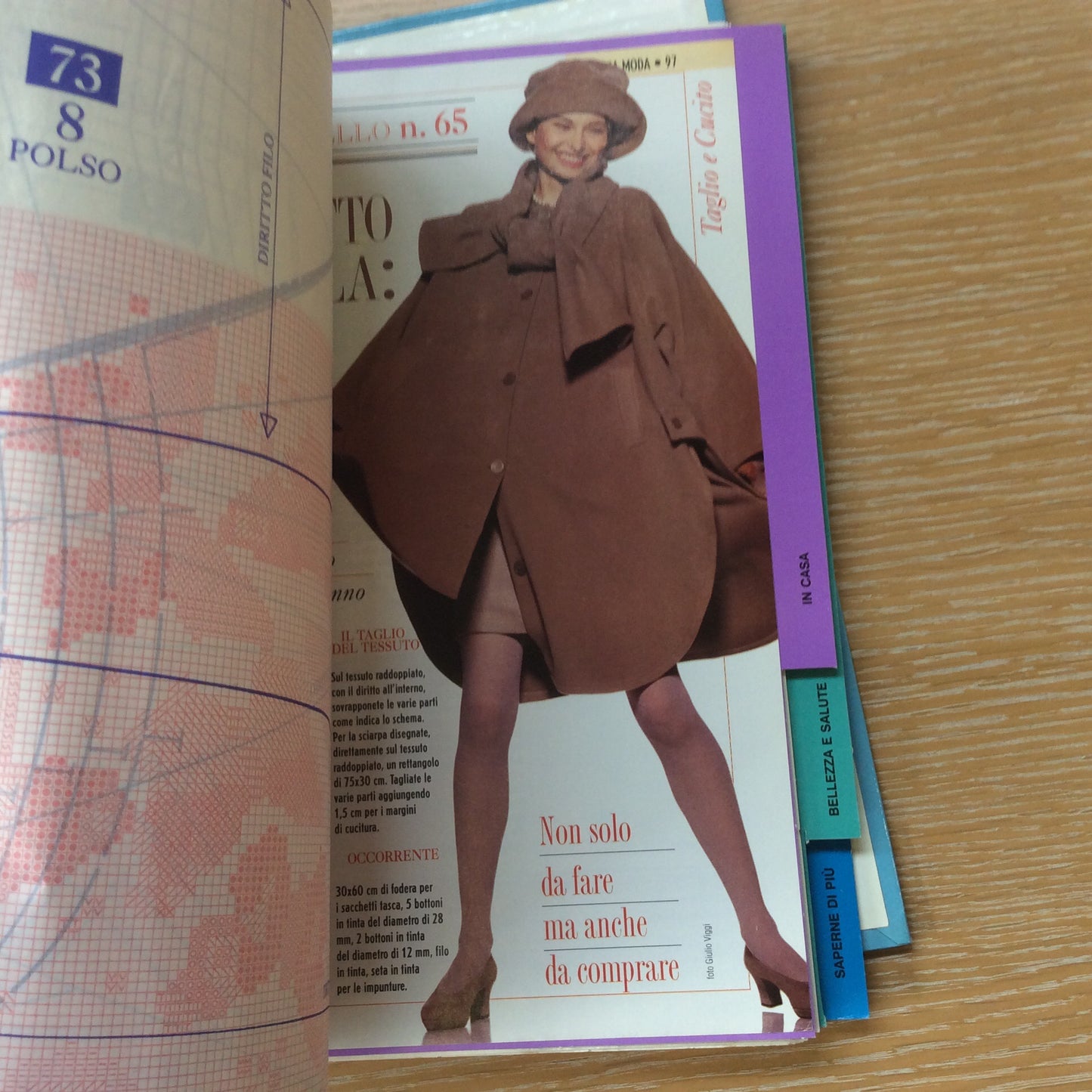 Raccolta schede PRATICA maglia uncinetto taglio cucito casa