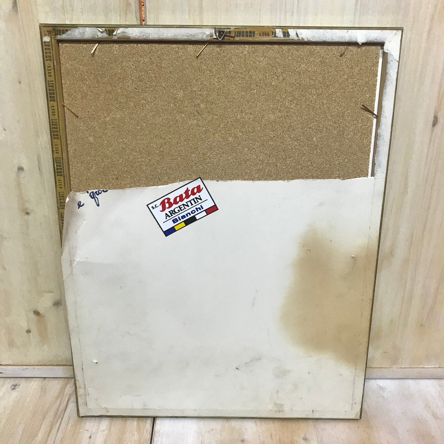 Cornice Stampa pubblicitaria ciclismo ARGENTIN Bata Bianchi Colorado Springs