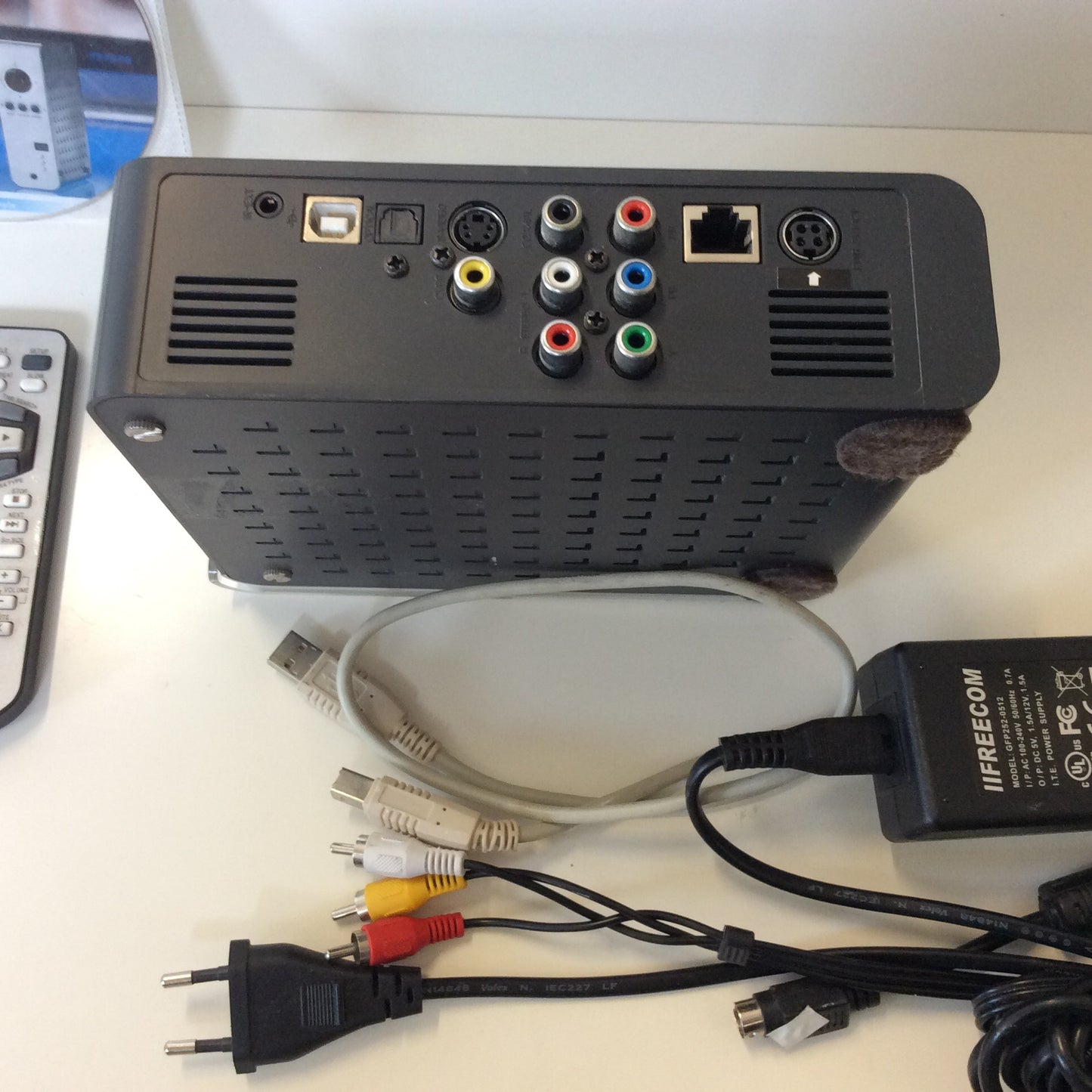 Lettore multimediale Freecom Network Mediaplayer-35 320 Gb HDD usb memory