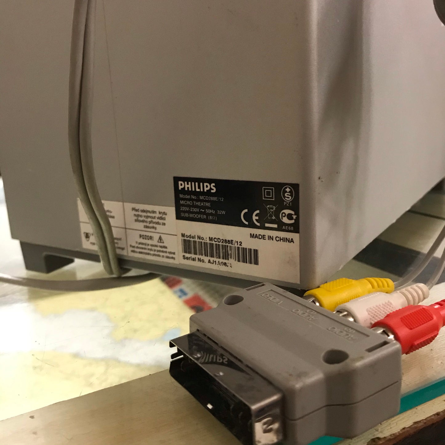 Stereo Lettore DVD Philips Micro Theater MCD288E