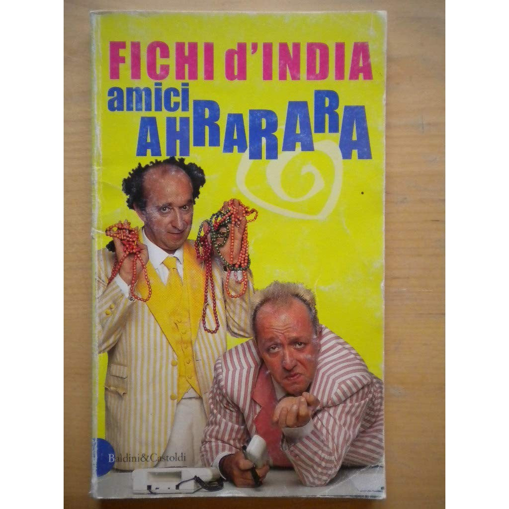 Libro - Amici ahrarara - Fichi, d'India