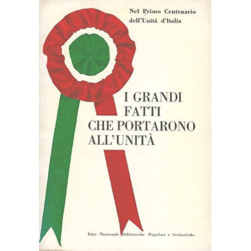 Book - THE GREAT FACTS THAT LEAD TO UNITY. ANTHOLOGY A - Various Authors