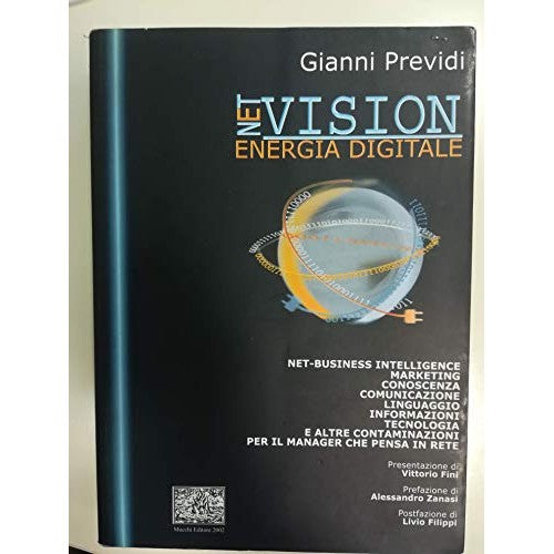 Book - Netvision. Digital energy - Previdi, Gianni