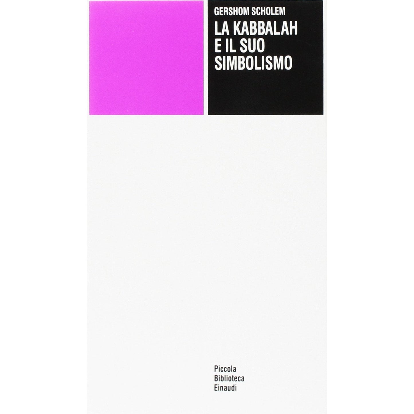 Libro - La kabbalah e il suo simbolismo - Scholem, Gershom