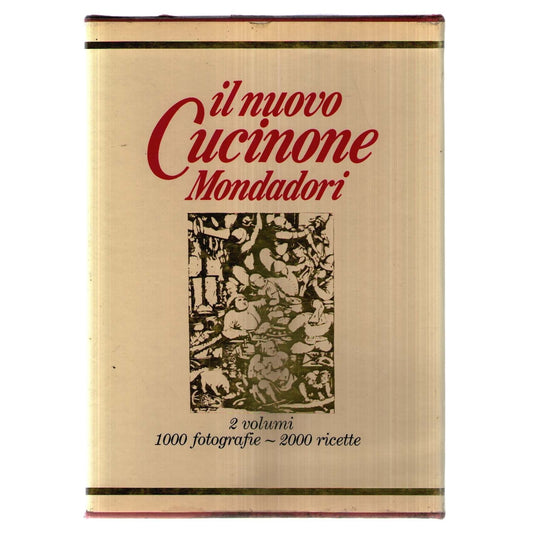 Libro - Il Nuovo Cucinone Mondadori - Ricettario + Manuale - AA.VV -