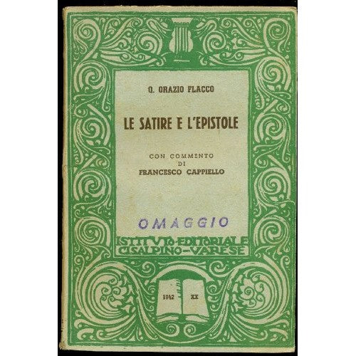 Libro - Le satire e le#39;epistole - ORAZIO FLACCO, Quinto ( - ORAZI