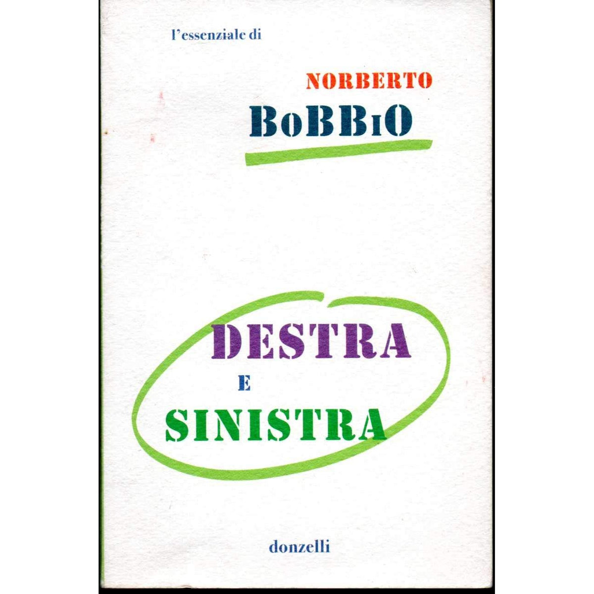 Libro - Destra e sinistra - Bobbio, Norberto