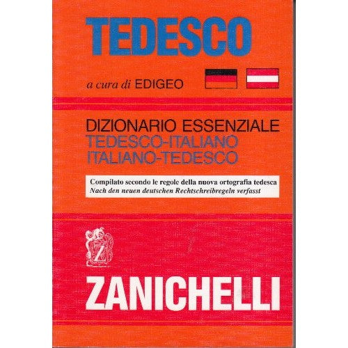Libro - Tedesco Dizionario essenziale tedesco-italiano, ita - Edigeo