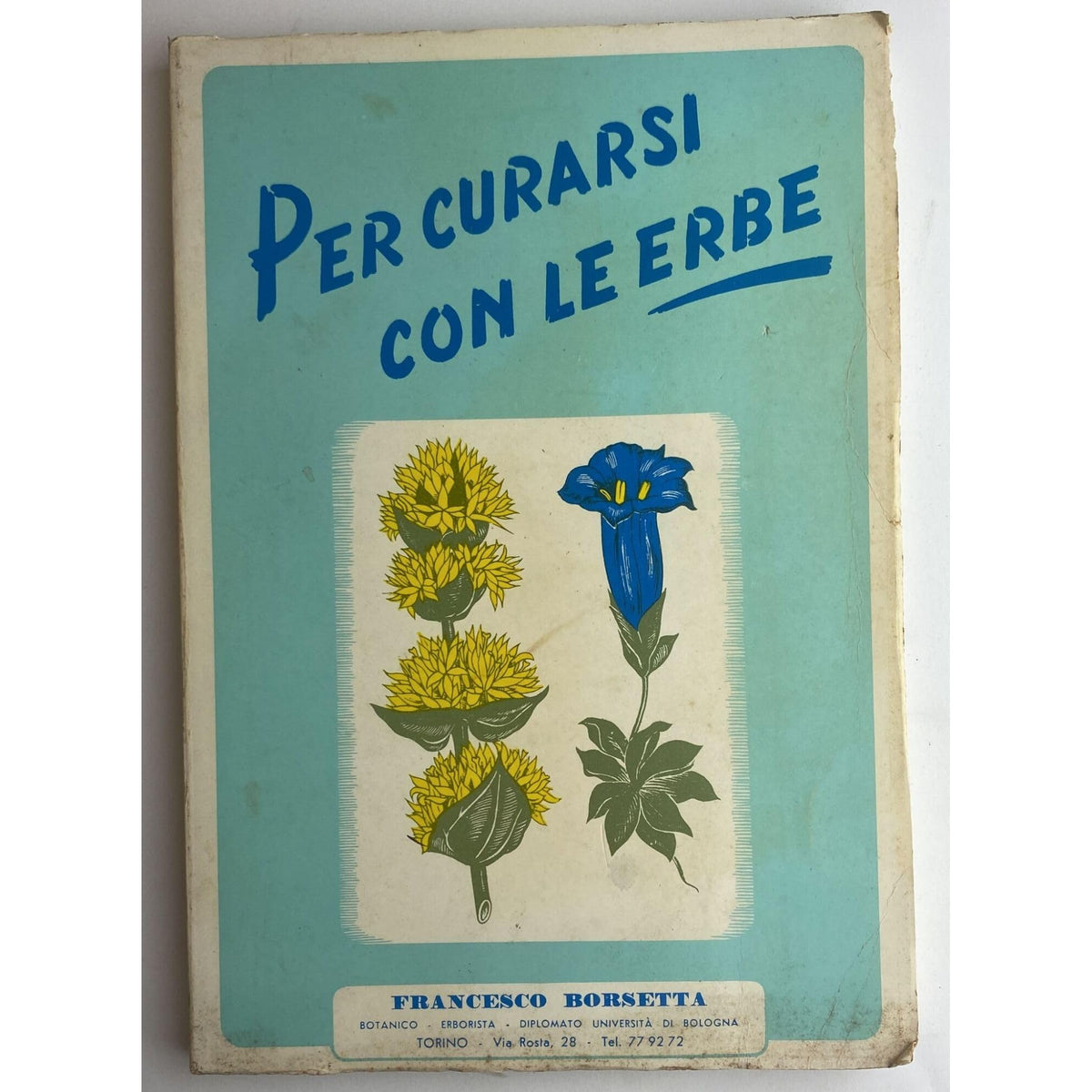 Libro - Per curarsi con le erbe - Francesco, Borsetta