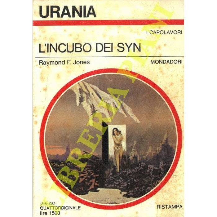 Libro - L'incubo dei Syn - JONES Raymond F -