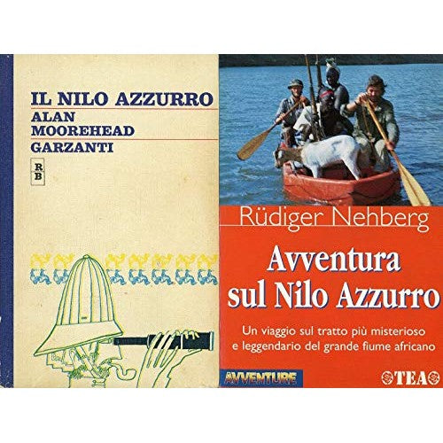 Libro - IL NILO AZZURRO, collana i rossi e i blu' - MOOREHEAD, Alan